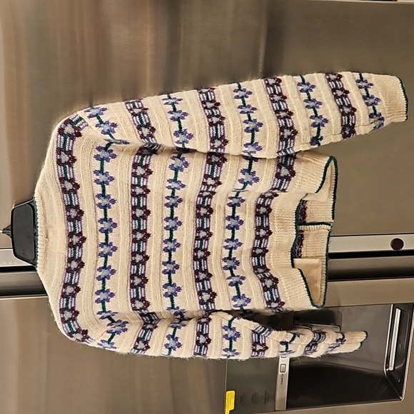 💕ROUJE💕 Chunky Jacquard Leora Cardigan 38 NWOT - Picture 13 of 16